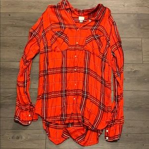 Women’s flannel shirt